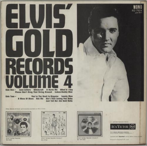 Elvis' Gold Records Vol. 4