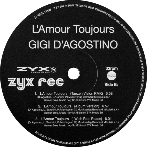 L'amour Toujours
