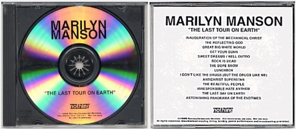 The Last Tour On Earth - CD 1