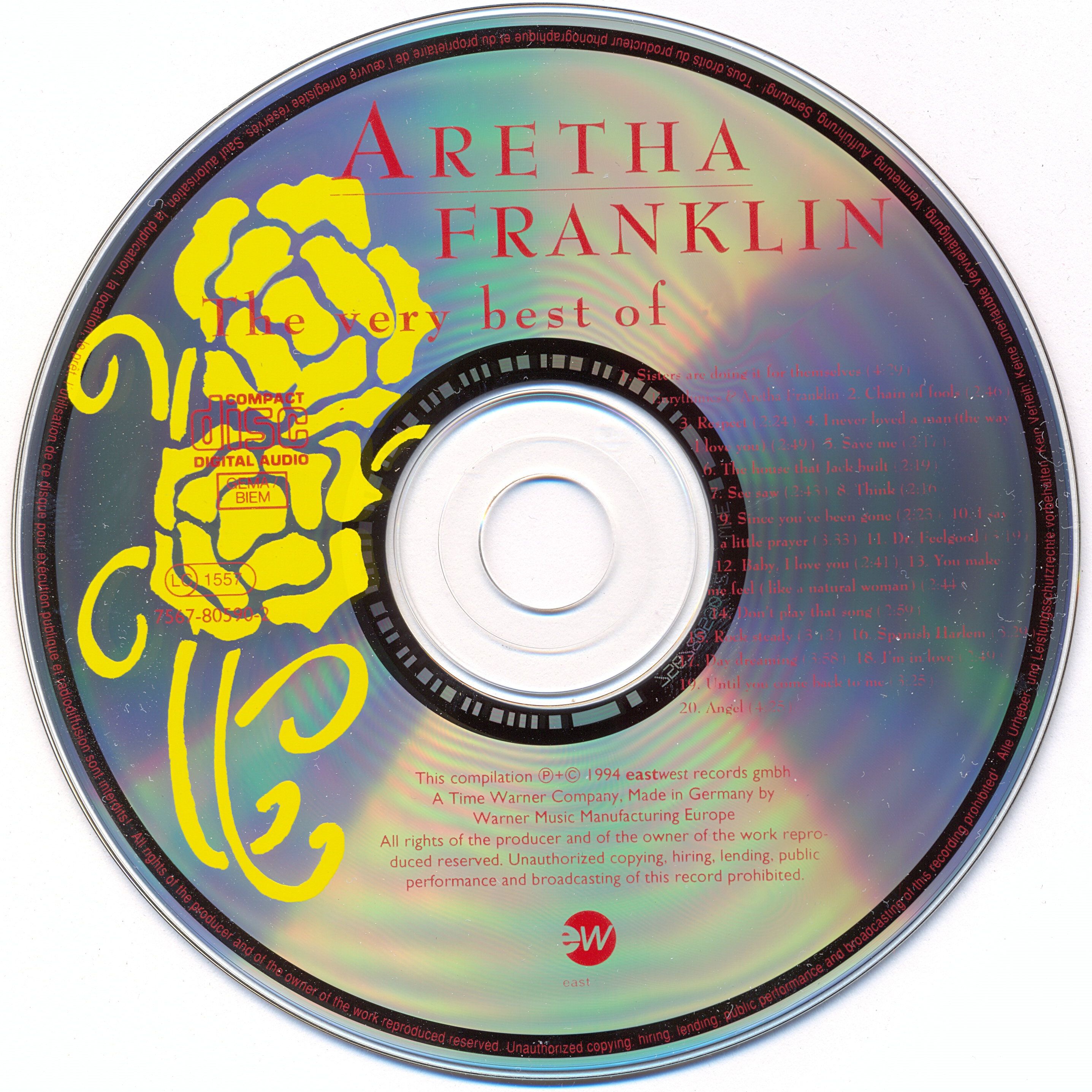 Playlist The Very Best of Aretha Frankin [2008]
