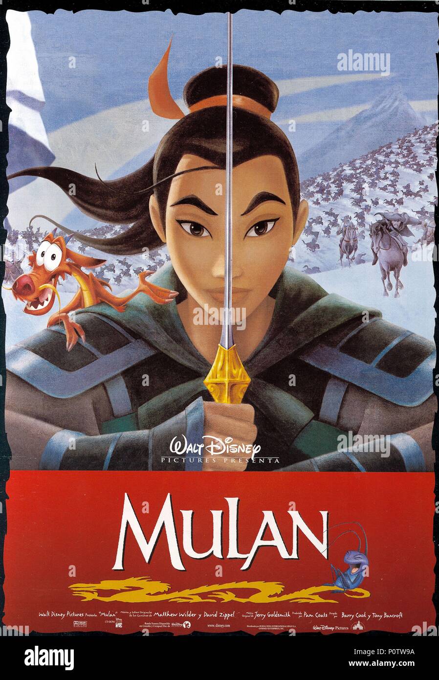 Mulan Non-English Lyrics [1998]