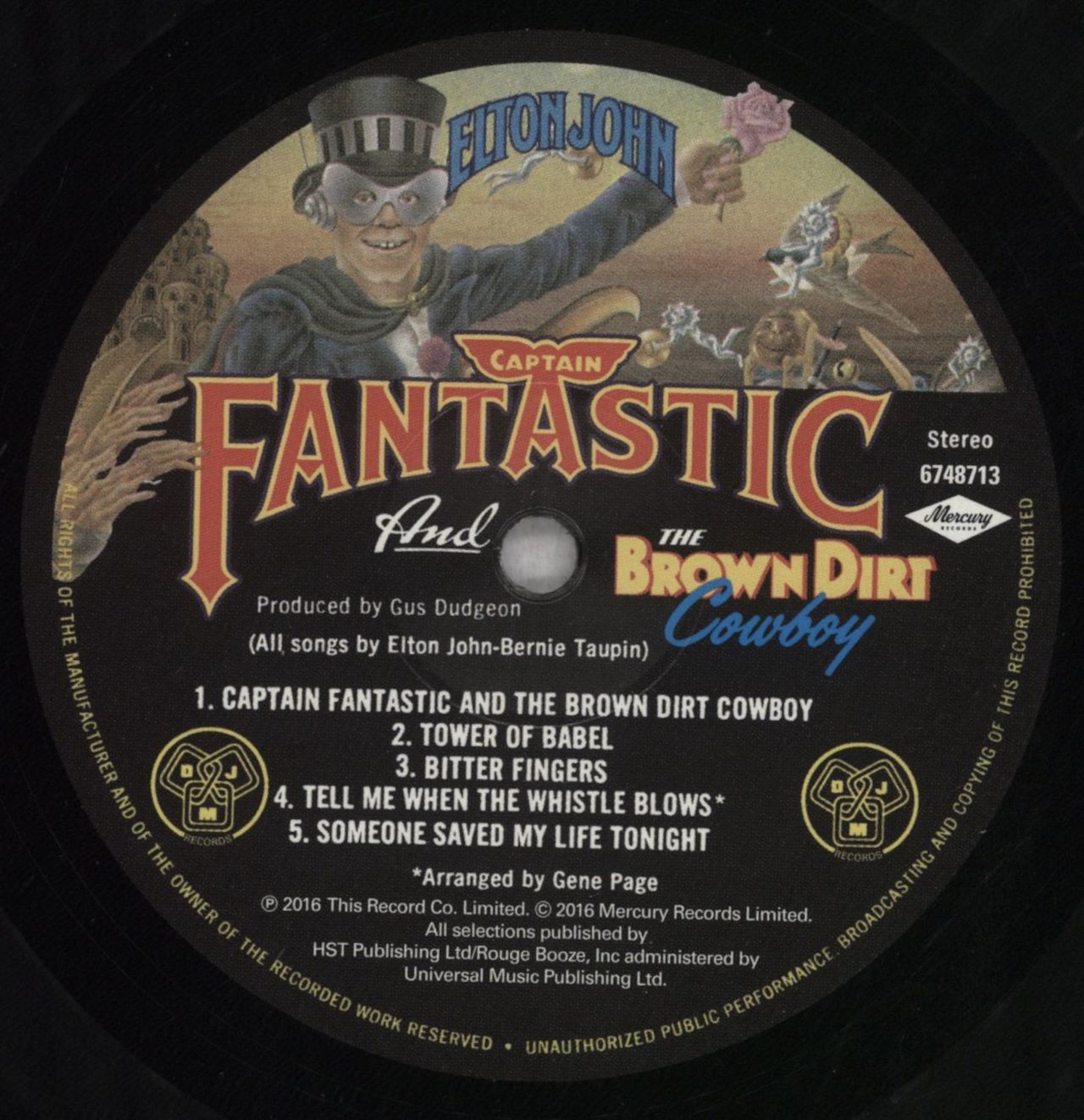 Captain Fantastic And The Brown Dirt Cowboy