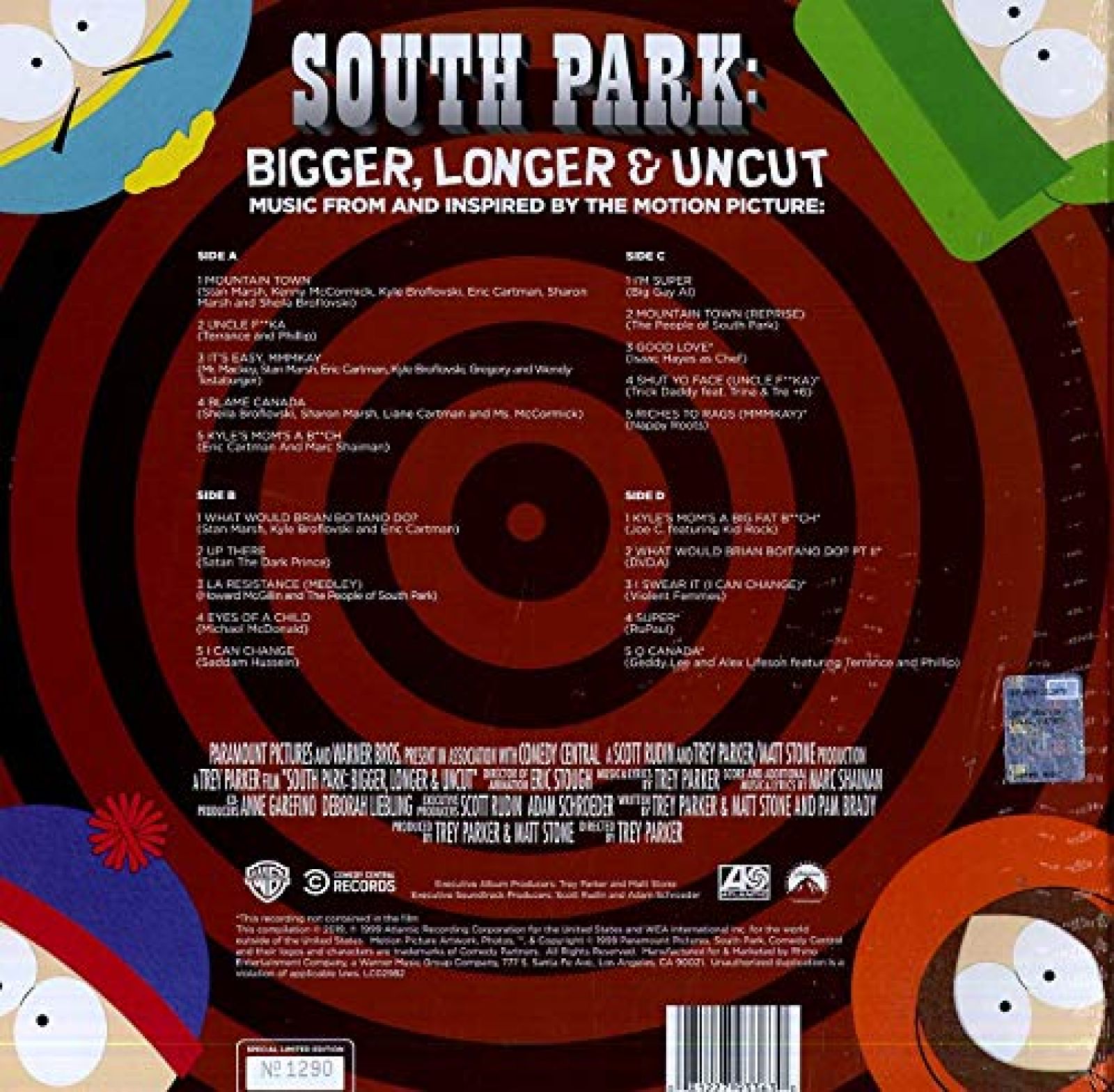 South Park: Bigger Longer & Uncut OST